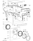 Схема №1 AWO/D 47135 с изображением Декоративная панель для стиралки Whirlpool 480111100973