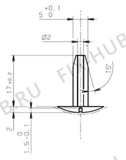 Большое фото - Заглушка для холодильной камеры Electrolux 2063364059 в гипермаркете Fix-Hub