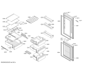 Схема №2 KGN36VI3A Bosch с изображением Модуль управления, запрограммированный для холодильной камеры Bosch 12023392