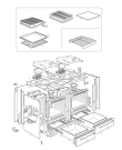 Схема №2 AP1246GWT с изображением Субмодуль для плиты (духовки) DELONGHI 35C4801SDA