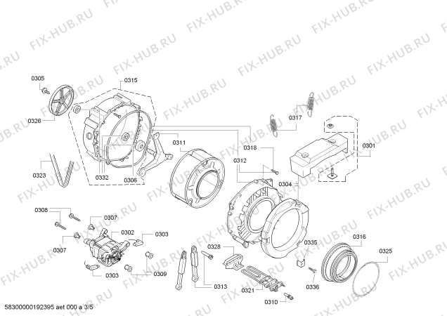 Схема №2 WLG20265PL Maxx 5 VarioPerfect с изображением Панель управления для стиралки Bosch 00790907