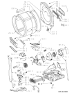 Схема №1 AWZ 8592 с изображением Переключатель Whirlpool 481251318105