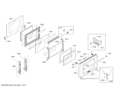 Схема №5 PRD486NLGU Thermador с изображением Ручка двери для плиты (духовки) Bosch 00706465