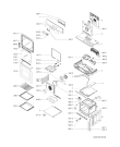 Схема №1 BLZH5500 AL-ST с изображением Обшивка для плиты (духовки) Whirlpool 481245248346