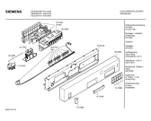 Схема №2 SE25234 pianissimo с изображением Передняя панель для электропосудомоечной машины Siemens 00350202
