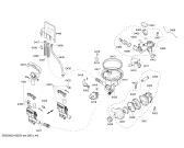 Схема №4 SHX36L16UC DLX Series с изображением Клавиатура для посудомойки Bosch 00426573