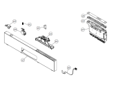 Схема №1 D650i SF   -Titanium FI (180783, DW20.3) с изображением Сенсорная панель для электропосудомоечной машины Gorenje 260698