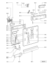 Схема №1 ADG 7556 с изображением Блок управления для электропосудомоечной машины Whirlpool 481221479284