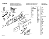 Схема №2 WM51030II SIWAMAT 5103 с изображением Панель управления для стиралки Siemens 00289864