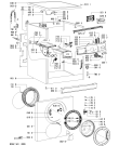 Схема №1 AWO/D 7500 с изображением Обшивка для стиральной машины Whirlpool 481245310517