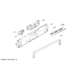 Схема №3 SE20S050EU Aqua Vario, @ с изображением Рамка для электропосудомоечной машины Siemens 00446184