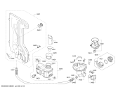 Схема №2 SMV58L10EU с изображением Силовой модуль запрограммированный для посудомоечной машины Bosch 12018483