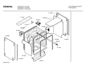 Схема №3 SE55234 pianissimo с изображением Вкладыш в панель для посудомойки Siemens 00350198