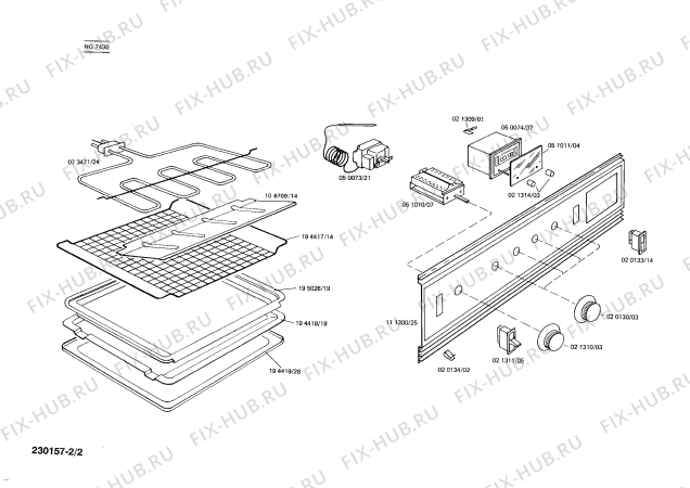 Схема №1 HG6400 с изображением Розетка для плиты (духовки) Siemens 00049610