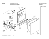 Схема №2 SGU69A22AU с изображением Модуль управления для посудомоечной машины Bosch 00495268
