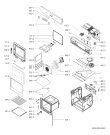 Схема №1 AKP 640/01 IX с изображением Обшивка для электропечи Whirlpool 481245248738