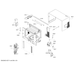 Схема №3 C54L60N0GB с изображением Дверь для духового шкафа Bosch 00687750