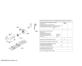 Схема №2 DF1015W3VV с изображением Дверь для холодильника Bosch 00716740