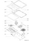 Схема №1 KHRT7710I (F091740) с изображением Наставление для плиты (духовки) Indesit C00351230