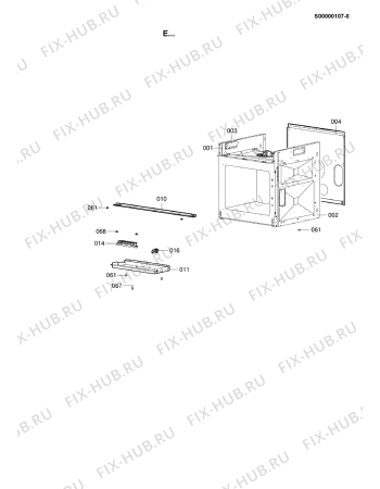 Схема №3 BTG 7602/1 D IN с изображением Всякое для духового шкафа Whirlpool 480121102429