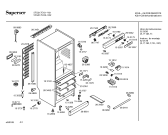 Схема №2 5FG317E с изображением Панель для холодильника Bosch 00299332