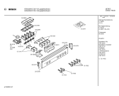 Схема №3 HEN226A с изображением Панель управления для плиты (духовки) Bosch 00295038