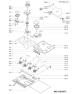 Схема №1 AKM 528/NA с изображением Труба для плиты (духовки) Whirlpool 481010424169