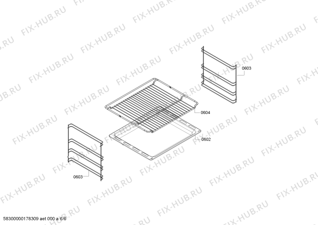 Схема №2 3HB411XM Balay с изображением Фронтальное стекло для плиты (духовки) Bosch 00713417