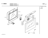 Схема №2 HEN200A с изображением Панель для духового шкафа Bosch 00284758