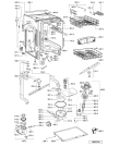 Схема №1 ADL 880/1 с изображением Панель для электропосудомоечной машины Whirlpool 481245372259
