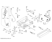 Схема №2 SMU55M02SK с изображением Передняя панель для посудомойки Bosch 00704666