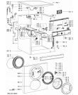 Схема №1 AWO/D 7246 WP с изображением Микромодуль для стиралки Whirlpool 480111104275