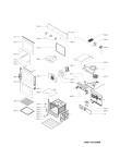 Схема №1 AKP 450/IX с изображением Панель для плиты (духовки) Whirlpool 481010395813