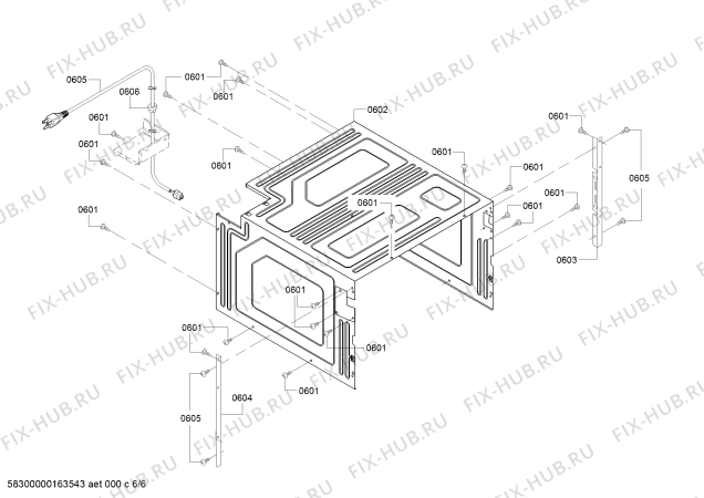 Схема №5 MW420620 Gaggenau с изображением Блок питания для сушилки Bosch 00658486