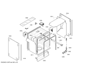Схема №4 SF6GNE2 с изображением Набор кнопок для посудомоечной машины Bosch 00609451