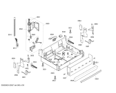 Схема №3 SGS46E26GB с изображением Столешница для электропосудомоечной машины Bosch 00479418