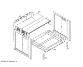 Схема №4 HBN431S1 с изображением Фронтальное стекло для плиты (духовки) Bosch 00249284