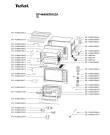 Схема №1 OF4448KR/HZA с изображением Провод для плиты (духовки) Tefal FS-9100021815