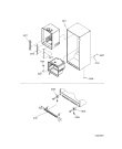 Схема №6 G25E FSB23IX с изображением Обрамление полки для холодильника Whirlpool 481245088426