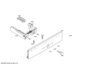 Схема №2 CF28850 с изображением Панель управления для духового шкафа Bosch 00442196