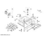 Схема №1 HBA23BN51 H.bosch.2D.BN1_nost.AC.f_glass.inox с изображением Внешняя дверь для духового шкафа Bosch 00685806