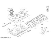 Схема №1 CA194650NL 4G+1W CA90F IH5 с изображением Варочная панель для электропечи Bosch 00688528