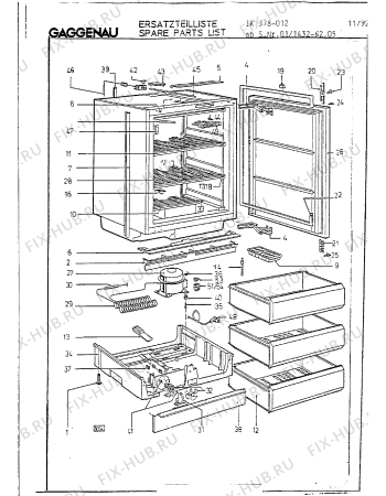 Схема №3 IK378112 с изображением Скребок для холодильника Bosch 00099911