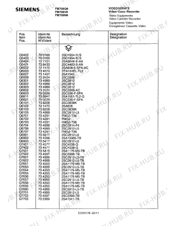 Схема №8 FM708V6 с изображением Инструкция по эксплуатации для плиты (духовки) Siemens 00530856