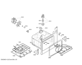 Схема №4 HBN43W350E Hornos bosch ind.multf.inox.ec3 с изображением Передняя часть корпуса для электропечи Bosch 00440539