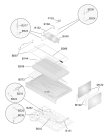 Схема №1 18690OG-MN с изображением Перекрытие для плиты (духовки) Aeg 4055367397