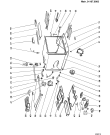 Схема №2 G531E3 (F002118) с изображением Труба для духового шкафа Indesit C00034881
