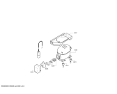 Схема №1 RW262270 с изображением Крепеж для холодильника Bosch 00641206
