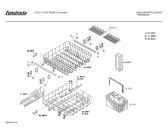 Схема №1 CG517S4 cg517 с изображением Передняя панель для посудомойки Bosch 00283834