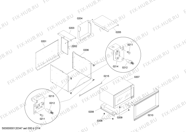 Схема №5 SEM302BS с изображением Рамка для духового шкафа Bosch 00143992